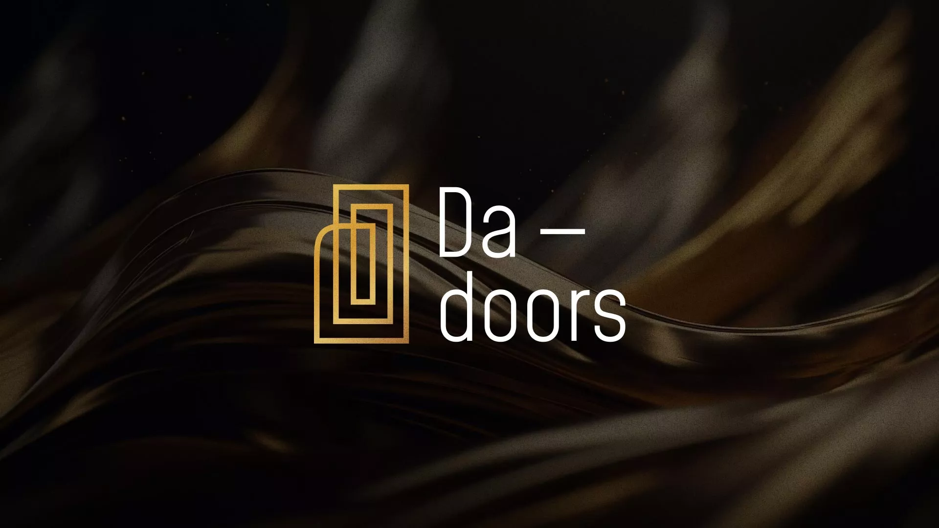 Разработка логотипа для компании «DA-DOORS» в Зеленоградске